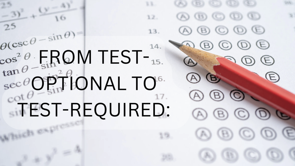 Students across the nation now have to rely on their SAT and ACT scores amongst other things to be accepted into their schools of choice.